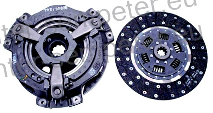 KOŠ (brez ležajev) SKLOPKE fi=230/280 kpl CASE 238A - 250B - 275 - 276 - 354 - 374 - 384 - 424 - 434 - 444 - 2300 - 2350 - 2424 - 2444 - B275 - B414 LUK