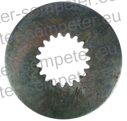 DISK ROČNE ZAVORE VMESNI kovinski fi=150 z=19/58x69 SAME Antares 100, 110, 130, Explorer 55, 60, 70, 65, 75 Silver 80, 90, 100.4, 100.6 LAMBORGHINI 573 - 60N, 574 - 60N, 674 - 5, 674 - 70N, 674 - 70 Grand Prix, 774 - 5, 774 - 80, 774 - 80N,