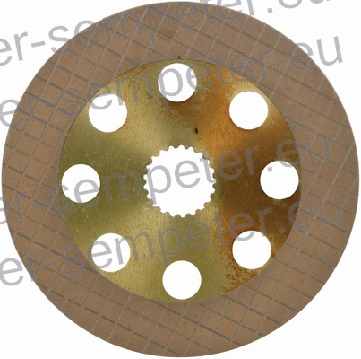 LAMELA ZAVOR fi=222 z=21/41x45 FENDT 206F - 206S - 206V/NA - 207F - 207S - 207V/NA - 208F - 208P/NA - 208S - 208V/NA - 209P/NA - 209S Vario 209V - 309 - 310 - 311 - 312