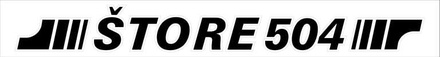 NALEPKA ŠTORE 504