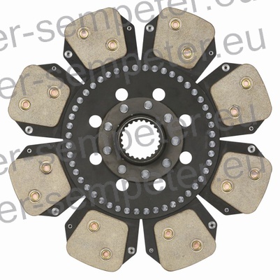 LAMELA SKLOPKE POGONA fi=350 z=23/46.6x51 MF - MASSEY - FERGUSON 2620 - 2625 - 2640 - 2645 - 2680 - 2685 - 2720 - 2725 - 3610 - 3630 - 3635 - 3645 - 3650 - 3655 - 3670 LANDINI 16000 - 16500 - 16550 - 17550