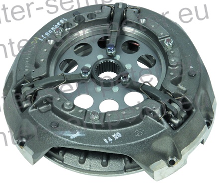 KOŠ SKLOPKE fi=330 z=25 1˝5/8 LUK MF - MASSEY - FERGUSON 390T, 396, 398 (15228 - > ), 399, 4240 ((K37009 - >) ), 4245, 4245HV, 4255, 4255HV, 4260, 4265, 4270, 4355 ((18x6 Transmission) ), 4360 ((18x6 Transmission) (12x4 Transmission avec Sideshift)