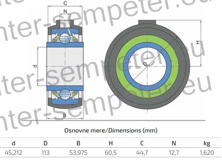 LEŽAJ FKL GWR 211PPB21