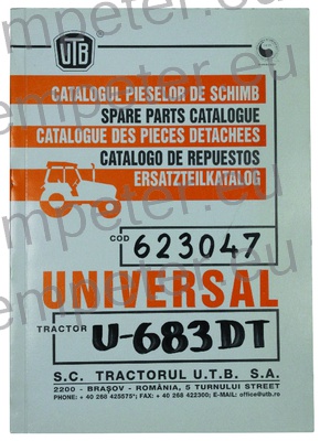 KATALOG TRAKTOR UTB U683DT (cod623047)