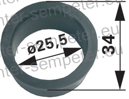 PUŠA fi=25.5mm KOMBAJNA CLAAS