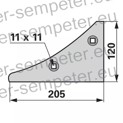 DEL DESKE PLUG LEMKEN desni