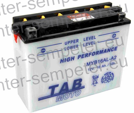 AKUMULATOR TOPLA 12V 16Ah/280A D+ WB TAB MOTO
