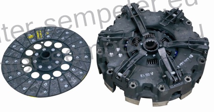 KOŠ (brez ležajev) SKLOPKE fi=280/280 kpl LUK NEW HOLLAND TT3840 - TT3840F - TT35 NEW HOLLAND INDIA 3630 CASE JX55T