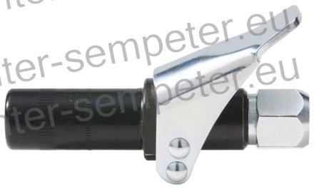 GLAVA MAZALICE VARNOSTNA M10X1 WURTH • Štiri čeljusti iz kaljenega orodnega jekla za varen oprijem in dolgo življenjsko dobo čeljusti • Močno hidravlično tesnilo za največjo vzdržljivost • Integriran linearni vrtljivi spoj poenostavlja priklop maz