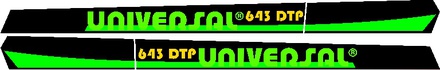 NALEPKA UTB SET "UNIVERSAL 643 DTP" UTB