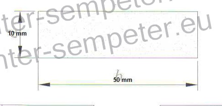 PROFIL GUMI KABINE 10x50mm