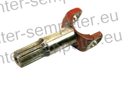 OSOVINA POGONA SPREDNJEGA celotna dolžina L=190mm z=12 premer ušesafi=30mm x2 UTB 533 FORTE