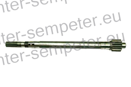 POLOSOVINA ZADNJA NOTRANJA DESNA (l=cca 687, čep fi=35, z1=11, zagozda, navoj M38, z2=12) UTB