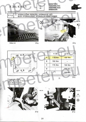 REGULATOR HIDRAVLIKE original TD - TORPEDO 45 - 48 - 55 KHD DEUTZ