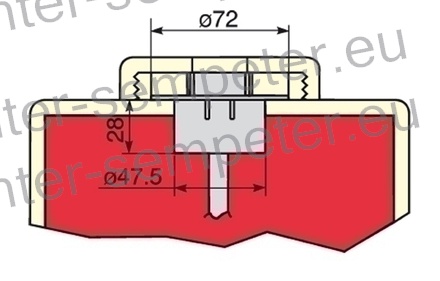 PLOVEC REZERVARJA GORIVA FIAT