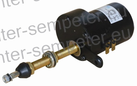 MOTORČEK BRISALCA 12V 105° l=123mm fi=6 (z stikalom) Jyu