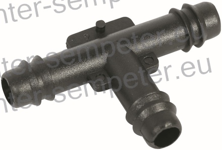 PRIKLJUČEK CEVI T kos PVC (8x8x8mm)