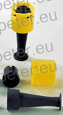 KONEKTOR SVETILKE STOP LEVI RUMENI AJ.BA