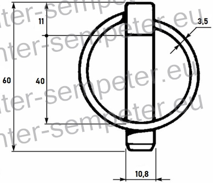 ZATIK - VAROVALKA Z OBJEMKO fi=11