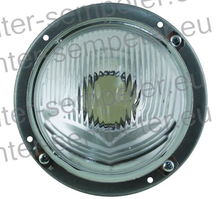 ŽAROMET SPREDNJI OKROGEL z nosilcem fi=145mm DEUTZ FAHR