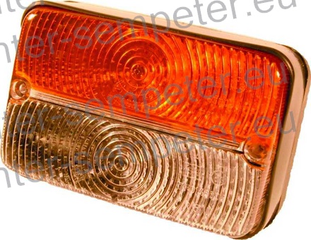 SVETILKA POZICIJA SMEROKAZ OGLATA PRAVOKOTNA leva + desna 80x120mm