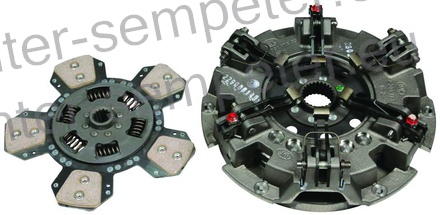 KOŠ (brez ležajev) SKLOPKE fi=228/290 kpl LUK CASE 840