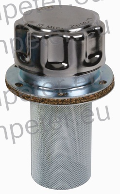 POKROV REZERVOARJA z ODDUŠKOM + sito (privijačenje na 6 vijakov)