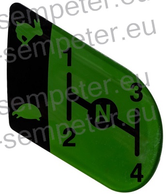 EMBLEM OZNAKA ROČICE PRESTAVNE AGCO - VALTRA 8450