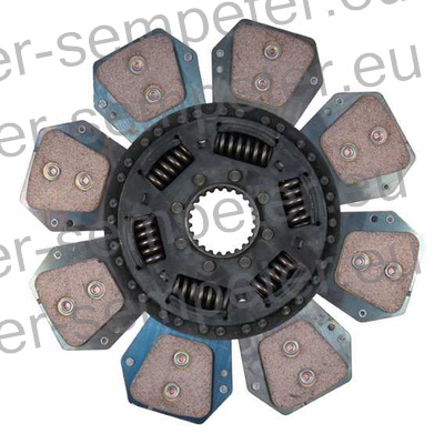 KOŠ (brez ležajev, vsebuje dve lameli pogona) SKLOPKE fi=310/310 kpl LUK STEYR 9155 - 9170 - 9190 MF - MASSEY FERGUSON 3670 - 3680 - 3690 LANDINI 17550 - 19000 VALTRA Mega (8300 - 8600 - 8800)