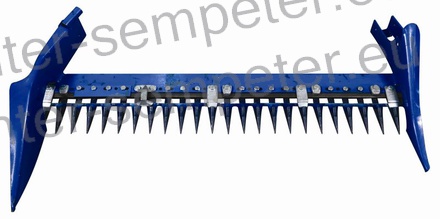 GREBEN KOSILNI REDKI REZ 127cm kpl BCS 622 SIP