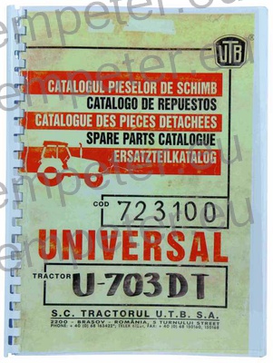 KATALOG TRAKTOR UTB U703DT (cod723100)
