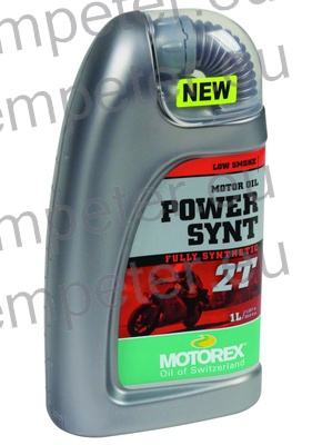 OLJE MOTOREX POWER SYNT 2T 1/1L Popolnoma sintetično,viso ko zmogljivo motorno olje za 2 - taktne motorje dirkalnih motornih koles.Olje omogoča najvišjo zaščito motorja,menjaln ika in sklopke pri ekstremnih pogojih delovanja.