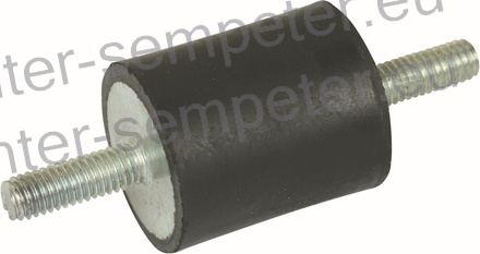 BLAŽILEC GUMI 25x30mm M6x18mm