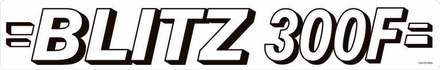NALEPKA "BLITZ 300F" SIP