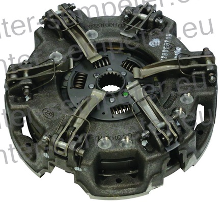 KOŠ SKLOPKE fi=280/280 LUK DEUTZ Agrocompact 3.30F/V, 3.50F/S/V, 3.70F/V, 3.90F/S, Agroxtra 3.57, 4.07, 4.17, D6007/A/C, D6206U, D6207/A/C, D6507/A/C, D6907/C DX3.10VC, DX3.10V, DX3.65SC, DX3.65VC, DX3.60VC,DX3.70 V/F, DX3.80, DX3.90F