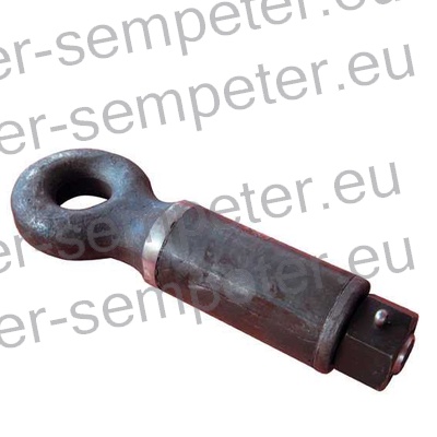 PRIKLOP PRIKOLICE 10T fi=52 VRTLJIVI kpl L=330mm UHO = 52/118mm M=32x2 , VLEČNA SILA 1500kg, SKUPNA MASA 10000kg, NAJVEČJA HITROST 25km/h