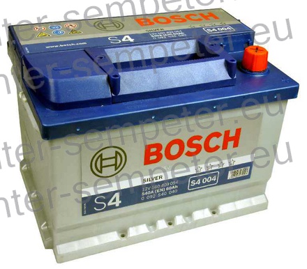AKUMULATOR BOSCH 60Ah 540A +Desno NIZEK SILVER S4 H=175mm