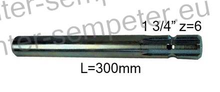 GRED KARDANSKA 1 3/4" z=6 L=300mm