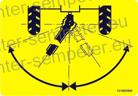 NALEPKA PRI OSTRIH ZAVOJIH SIP