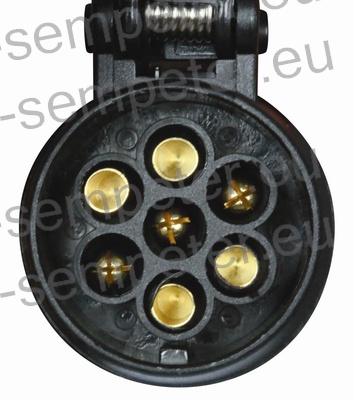 ADAPTER VTIČNICE 7 POL 13 POLOV NA 7 POLOV DOLGI 12V