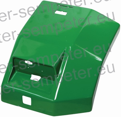 PODALJŠEK BLATNIKA LEVO ZADAJ (z odprtino za registrsko lučko) PVC JD - JOHN DEERE