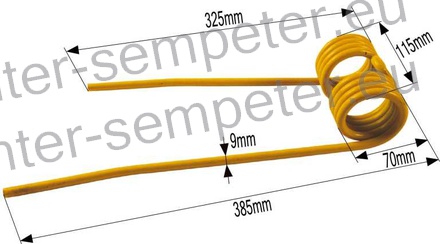 PRST VZMETNI DESNI RAL1017 SIP URO3200