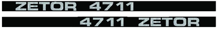 NALEPKA SET "ZETOR 4711"
