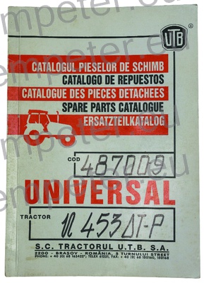 KATALOG TRAKTOR UTB U453DT - P (cod487009)