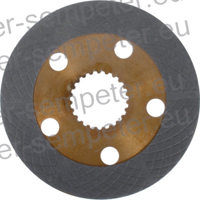 DISK ZAVOR fi=165 z=23/44x48 LINDNER Geotrac 84 STEYR 942 - 948 - 955 - 964 - 970 - M948 - M958 - M968 - M975 CASE CS48 - CS58 - CS68 - CS75
