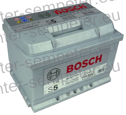 AKUMULATOR BOSCH 61Ah 600A +Desno SILVER S5
