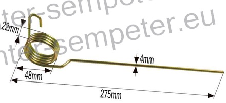 PRST VZMETNI levi ZN SILOKOMBAJN SIP SK 80 E