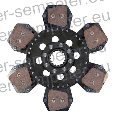 LAMELA SKLOPKE POGONA fi=310 z=16/40x45 LUK NEW HOLLAND FIAT 90/S, 90 - 90F/S, 90 - 95, 100 - 90/F/S, 110 - 90/S, A100/S, 880/4, 880/5, 980, 1105, 7530 AGRIFULL TOSELLI 8085, 8095, 8105 UTB 703 - 833DT