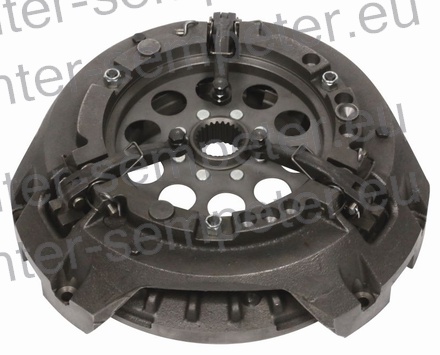 KOŠ SKLOPKE fi=330 z=25 1˝5/8 MF - MASSEY - FERGUSON 390T, 396, 398 (15228 - > ), 399, 4240 ((K37009 - >) ), 4245, 4245HV, 4255, 4255HV, 4260, 4265, 4270, 4355 ((18x6 Transmission) ), 4360 ((18x6 Transmission) (12x4 Transmission avec Sideshift)