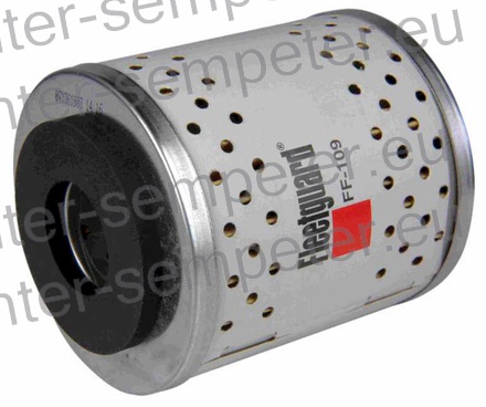 FILTER GORIVA vložek FLEETGUARD FIAT JOHN DEERE KUBOTA CASE MF - MASSEY FERGUSON CATERPILLAR TIMBERJACK